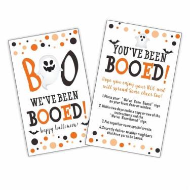 Imagem de Jogo de festa de Halloween Levitatinyear Nós fomos vaiados com 40 cart