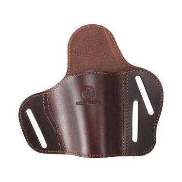 Imagem de Kosibate caça coldre de couro genuíno owb coldre de cinto de couro rea