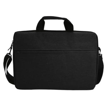 Imagem de Generic Capa Impermeável Leve para Laptop de 15,6 Polegadas para Viagens de Negócios, Bolsa Protetora Portátil para Notebook de Poliéster para Homens e Mulheres (Preto)