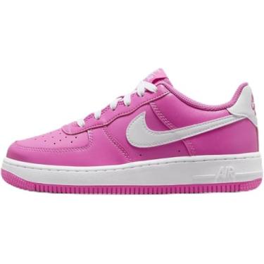 Imagem de Nike Tênis infantil Air Force 1, Brincalhão rosa/branco, 6 Big Kid