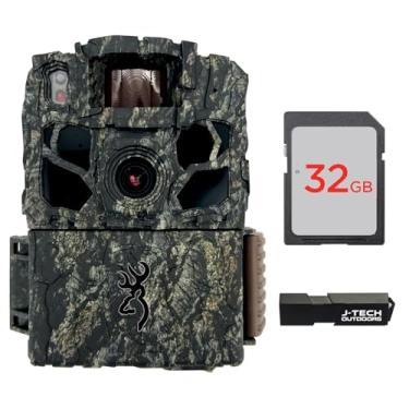 Imagem de Browning O pacote de câmera Dark Ops FHDR40 Trail Game inclui cartão de memória de 32 GB e leitor de cartão J-TECH (40 MP) | BTC6FHDR40