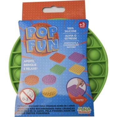 Imagem de Pop It Anti Stress Divertido Círculo Sortido - Pop Fun
