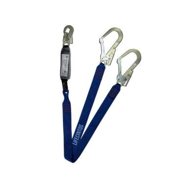 Imagem de Talabarte Duplo Lifecintos Y55 Com Abs Fita LIFE-6002 - Life Cintos