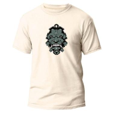 Imagem de Camiseta Basica Algodão Premium Estampada Máscara de Barong - Pavesi, 
