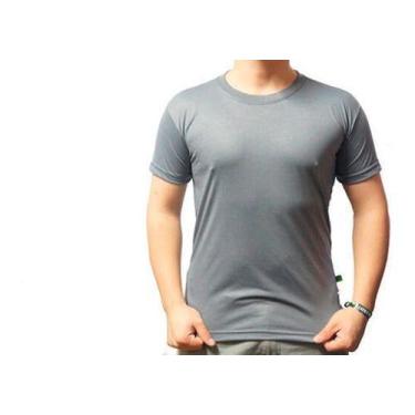 Imagem de Kit 10 Camisetas Poliéster Atacado Revenda - TLT, Cinza, M