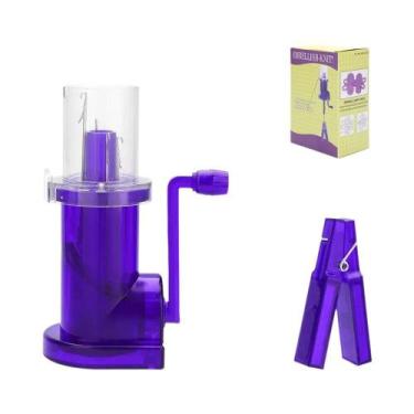 Imagem de Máquina De Tricô Manual Rotativa Mini, Durável, De Plástico, Para DIY 