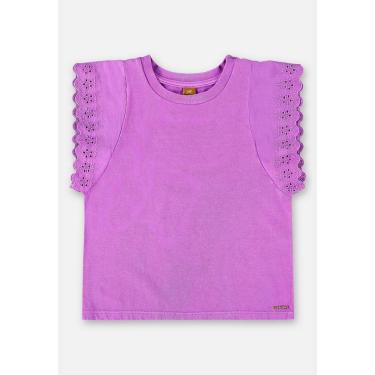 Imagem de Blusa Manga Curta Básica Infantil Up Baby-Feminino