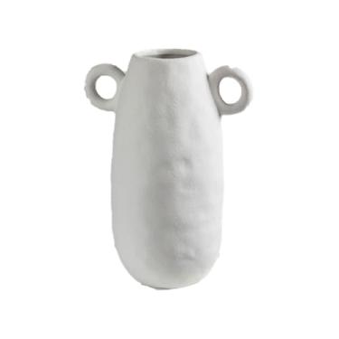 Imagem de Vasos Modernos Simples Artesanais Vaso de Cerâmica Flores Secas Cama e Café da Manhã Arranjo de Flores Hidropônicas Vaso de Mesa (B)