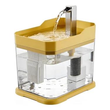 Imagem de Bebedouro Automático Para Pet Fonte Elétrica Cães e Gatos Silencioso com Filtro 1,5L