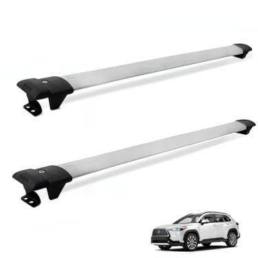 Imagem de Rack Travessa Teto Corolla Cross 2021 a 2025 Prata T3884PR Track