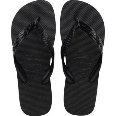 Imagem de Chinelo Havaianas Top FC, Preto, 41/42