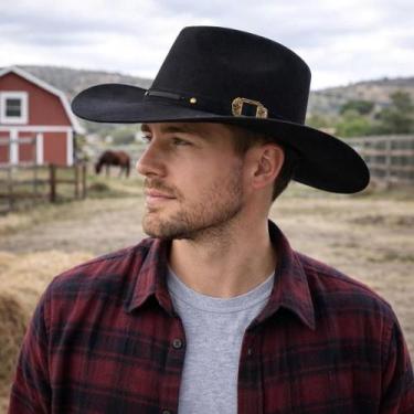 Imagem de Chapéu Gustavo Lima Masculino e Feminino Cowboy Americano Country Rode