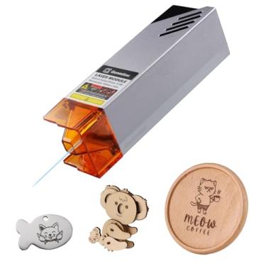 Imagem de Genmitsu Módulo de gravação a laser, potência óptica de 5000 mW, comprimento de onda de 450 nm para máquinas CNC Genmitsu Cubiko, 3018-PRO e 3018-PROVer, 3018-PROVer V2, 3020-PRO MAX, 3020-PRO MAX V2