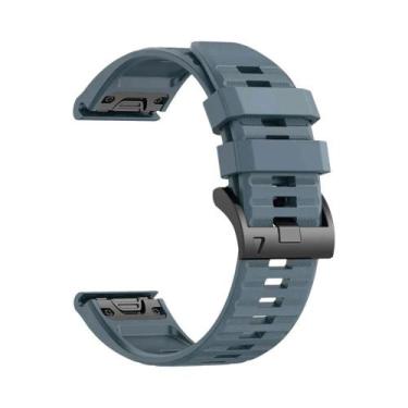 Imagem de Pulseira De Silicone De 22mm E 26mm Para Garmin Fenix 7X, 6X, 5X, 7Pro