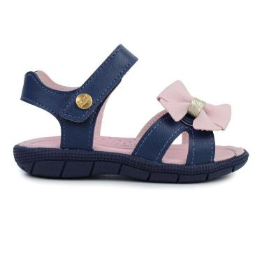 Imagem de Sandália Infantil Feminina Klin Azul e Rosa - 1712230-Feminino