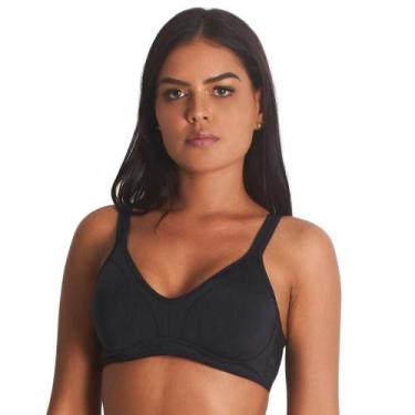 Imagem de Sutiã Sustentação Duloren 111756 Microfibra, Preto, XL