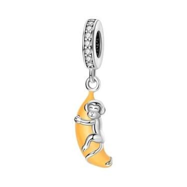 Imagem de Pingentes De Raposa Prateada, Coelho, Rosa, Robô, Castelo E Príncipe P