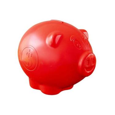 Imagem de Cofrinho Gigante Big Pig de Plástico Porquinho Cofre Para Guardar Moed