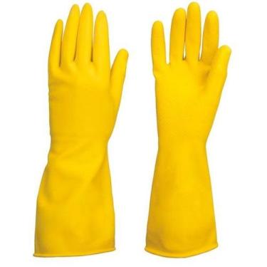 Imagem de Luva Latex Forrada Amarela Multiuso -Tam: GG-9 * 4399 - Sanro