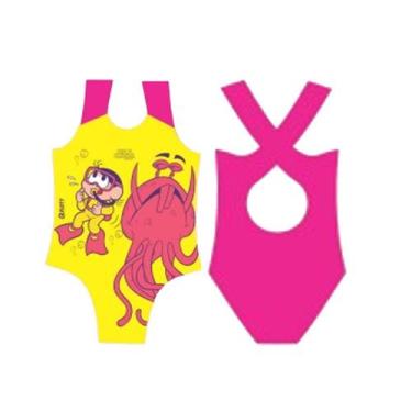 Imagem de Maio Infantil Cross Magali Turma da Mônica - Floty, Rosa, Pp