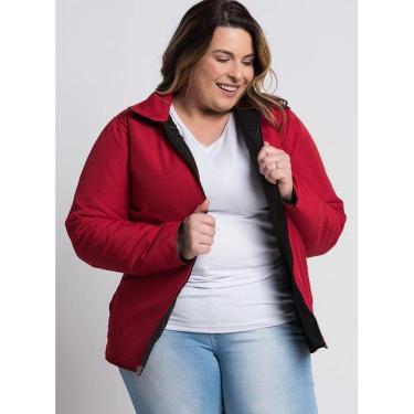 Imagem de Jaqueta Feminina Plus Size Dupla Face Microfibra - Serena-Feminino