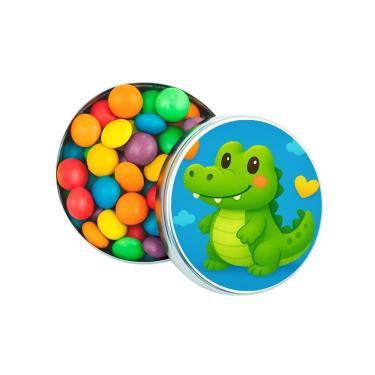 Imagem de Latinha Lembrancinha Personalizada Jacaré Baby