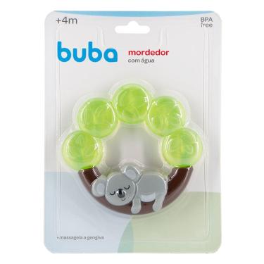 Imagem de Mordedor Infantil Buba Massageador Gengiva Com Água Coala