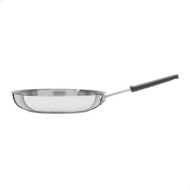 Imagem de Frigideira Tramontina Professional Em Inox Fundo Triplo e Cabo Com Luva De Silicone 26...