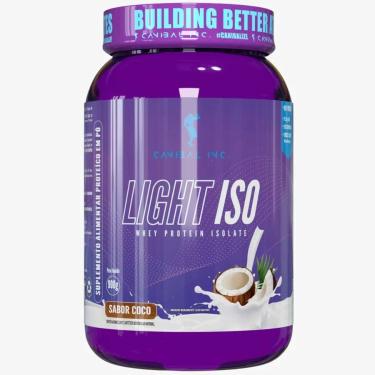 Imagem de Whey Protein Isolado Light Iso 900g Canibal Sabor Coco