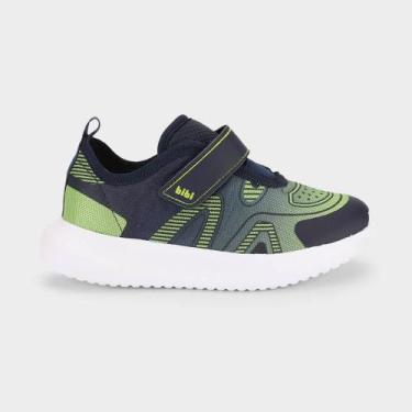 Imagem de Tênis Infantil Bibi Flash Azul com Verde, 20