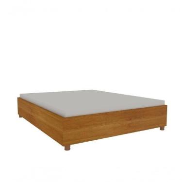 Imagem de Cama Casal Monaco Tcil Cinamomo