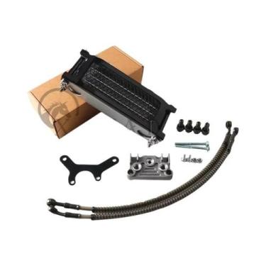 Imagem de Kit De Radiador De Óleo Modificado Universal 50cc-140cc Para Honda, Ya