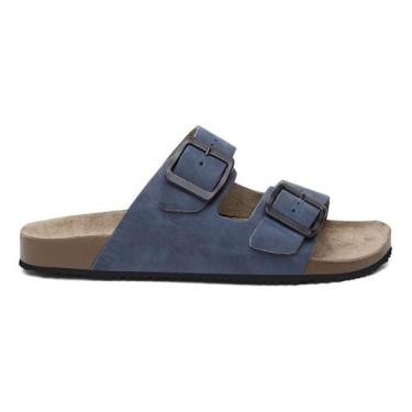 Imagem de Papete An Sandalia Masculino Do 34 Ao 44 Porta Cartao - AN Boots, Azul