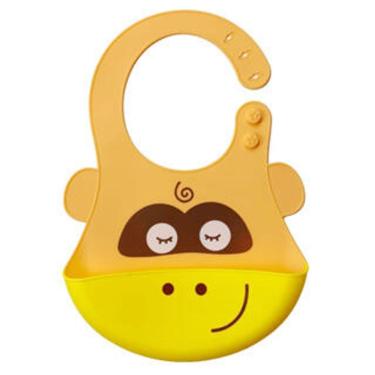 Imagem de Babador Silicone Macaquinho- Tudo em Caixa