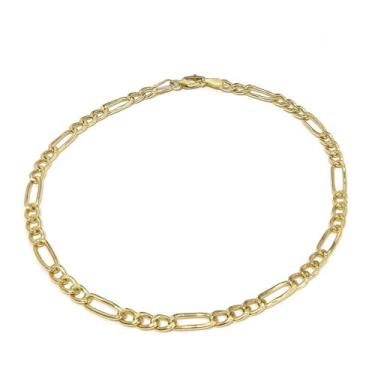 Imagem de Pulseira 3x1 Grumet Em Ouro 18k Bracelete Masculino - Primus LB Joias,