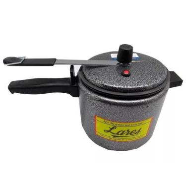 Imagem de PANELA DE PRESSAO Craqueada PRETO 2,5 LITROS LARES