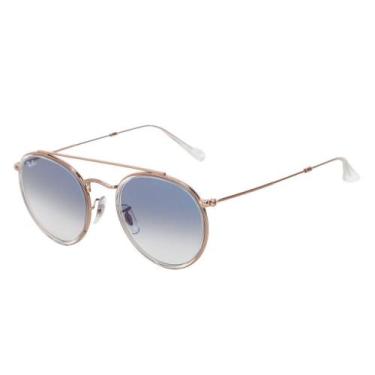 Imagem de Óculos de Sol Ray Ban Round Double Bridge Gradient 0RB3647NL - Ray-Ban
