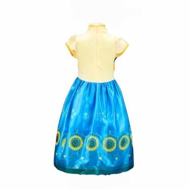 Imagem de Fantasia Princesa Anna Frozen Infantil - Genérico, GG