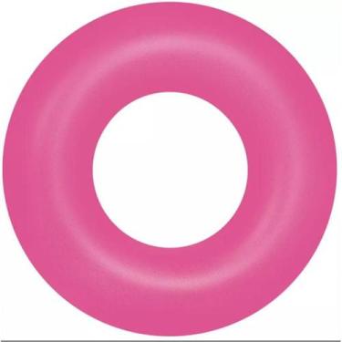 Imagem de Boia Circular Neon 90cm Verde ou Azul - MOR, Rosa