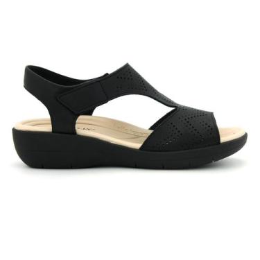 Imagem de Sandalia Piccadilly Original Leve Confortavel Feminino 030, 36, Preto