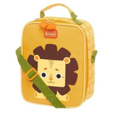 Imagem de Lancheira Térmica Infantil p/ Lanches, Menino, Leãozinho - Filhotiis