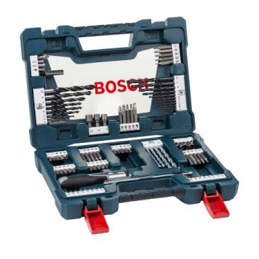 Imagem de Jogo Kit Ferramentas Acessorios Bits E Brocas 91 PEÇAS BOSCH 260701740