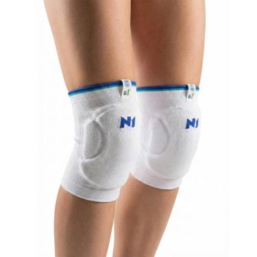 Imagem de Joelheira Spry Tamanho G Branca N1 Sport Cruzeiro Licenciada EVA 15mm Alta Proteção