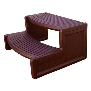 Imagem de Escada De Dois Degraus 6473-100m Roasted Para Spa - Jacuzzi