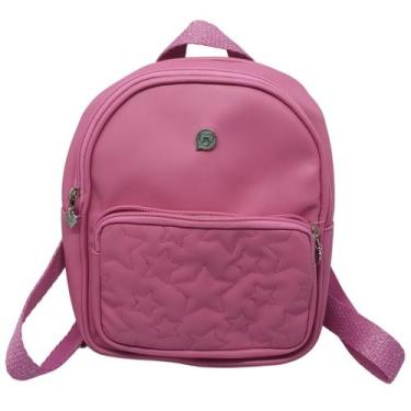 Imagem de Bolsa Infantil Molekinha Menina em Napa Ultra Soft - Casual, Rosa escu