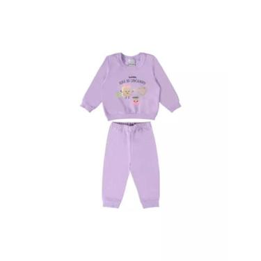 Imagem de Conjunto Malwee Moletom Feminino-Tamanho M