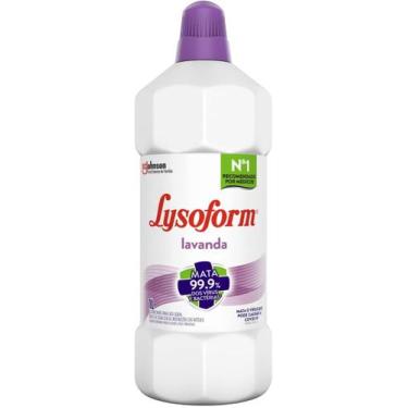 Imagem de Lysoform Lavanda Desinfetante Líquido Limpeza Pesada e Eficiente 1000m