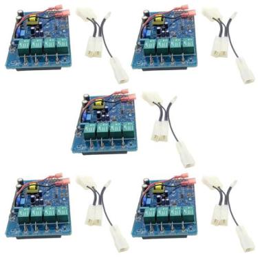 Imagem de Kit 5x Placas Eletrônica Máquina Gelo Everest EGC50A EGC100A - Emicol