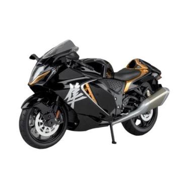 Imagem de Modelo De Moto Suzuki Hayabusa GSX250R Em Escala 1:12, Brinquedo Com C