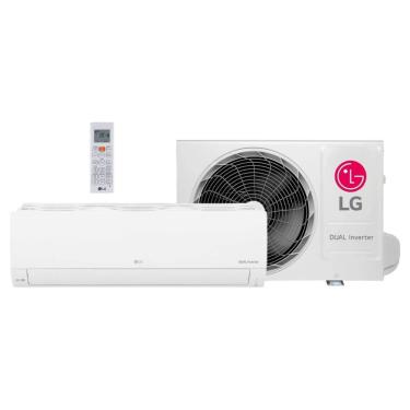 Imagem de Ar Condicionado Split LG DUAL Inverter Compact +AI 9000 BTUs Quente e Frio 220V S3-W09AAQAL